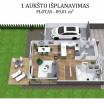 Namas Parduodame tvirtos konstrukcijos 127m2 arba 151m2 - NT Portalas.lt
