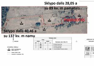 Namas Vilniaus-rajone SODYBVIETĖ 28,05 A SKLYPE SU 89 KV. M  NAMO PAMAT - NT Portalas.lt