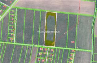 Участок  Parduodami 6 sklypai, namų statybai, Tinklų g. 1 - NT.ROLTAX.LT