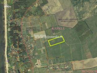 Участок  Parduodamas sklypas Klaipeda Karkles k.Adresas Kla - NT.ROLTAX.LT