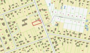 Участок  Mažeikių mieste, senamiestyje, Laisvės gatvėje - NT.ROLTAX.LT