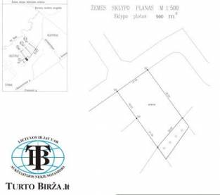 Sklypas Utenoje 0.0990 ha gyvenamosios paskirties (mažaaukščiam - NT Portalas.lt