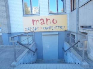 Аренда помещения Marijampoleje Nuomojamos prekybinės patalpos pusrūsyje 180m2   - NT.ROLTAX.LT
